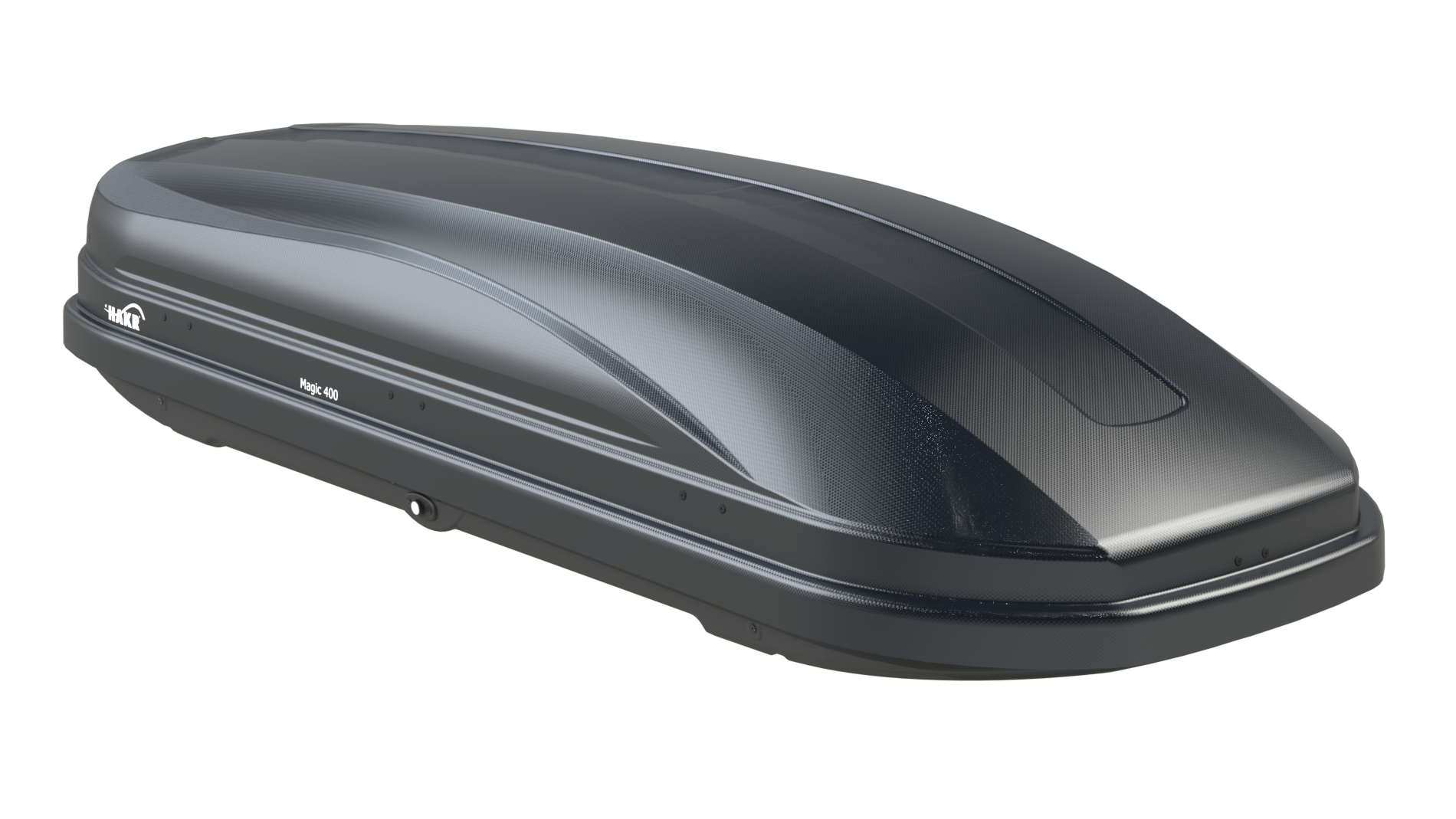 cauciucuri 400/8 Cutie portbagaj Hakr Magic 400 Carbon, 199x74x42 cm, 400 Litri