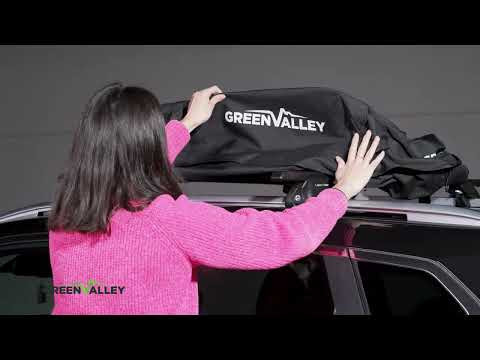 Cutie portbagaj pliabila Green Valley Sherpack, material textil