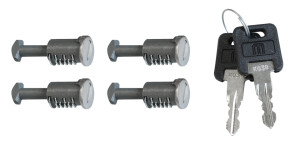 Cutii Portbagaj - Accesorii Cutii Portbagaj, Butuci antifurt cu cheie pentru bare transversale Menabo Tiger, Omega, Delta, Professional - autogedal.ro