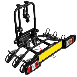 Suporturi biciclete - Pe Carligul De Remorcare 3 , Suport biciclete Peruzzo Parma 3 biciclete 706/3 Negru cu prindere pe carligul de remorcare - autogedal.ro