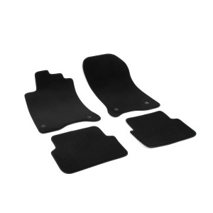 Covorase auto Renault Negru , Covorase auto mocheta Renault Laguna III 2007-2015 - autogedal.ro