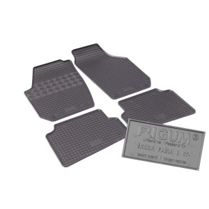 Covorase auto Skoda Negru , Covorase auto SKODA Fabia II 2007-2014 Rigum - autogedal.ro