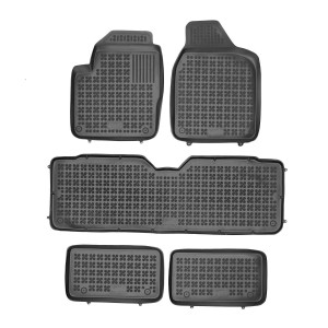 Covorase auto Ford Galaxy Negru , Covorase auto FORD Galaxy I 7 locuri 1995-2006 Rezaw Plast - autogedal.ro