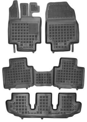 Covorase auto Toyota 2021-prezent , Covorase auto TOYOTA Highlander XU70 7 locuri 2021-prezent Rezaw Plast - autogedal.ro
