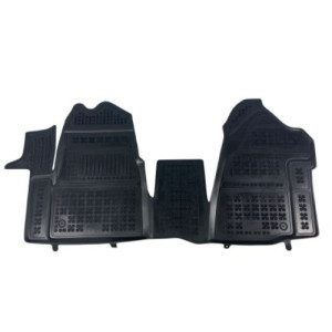 Covorase auto Renault Master Negru , Covorase auto Renault Master 2024-prezent 3 locuri Rezaw Plast - autogedal.ro