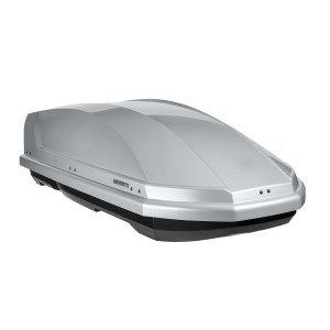 Cutii Portbagaj Gri Lucios , Cutie portbagaj Neumann Aleo Adventure 190 Gri Lucios, 190x67x43cm, 330 Litri - autogedal.ro