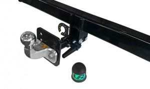 Default Category Mitsubishi L200 Umbra Rimorchi , Carlig de remorcare Mitsubishi L200 Pick-Up 5000-5120mm 2006-2010 Flansa 2 suruburi Demontabil Orizontal Umbra Rimorchi - autogedal.ro