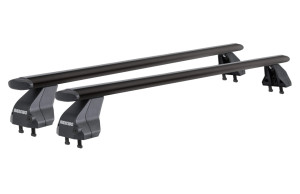 Bare transversale auto Opel Pe caroserie , Bare transversale Menabo Omega Plus Black pentru Opel Zafira (B), 5 usi, model 2005-2008 - autogedal.ro