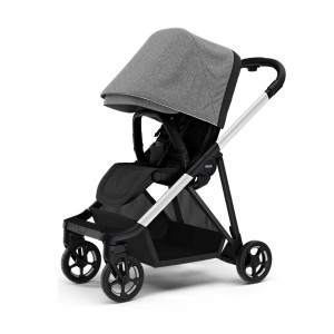 Transport copii - Carucioare, Carucior Thule Shine Grey Melange - autogedal.ro