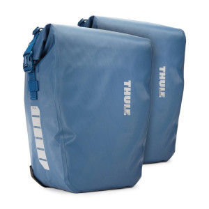 Genti, Rucsacuri, Huse 25 L , Set de 2 Genti pentru bicicleta, Thule, Shield Pannier, 25L, Albastru - autogedal.ro