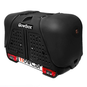 Cutii Portbagaj Aragon , Cutie portbagaj transport animale de companie/vanatoare Towbox V2 DOG Negru - autogedal.ro