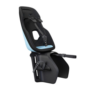 Transport copii - Scaune pentru transport copii, cu montare pe bicicleta, Scaun pentru copii, Thule Yepp Nexxt 2 Maxi Aquamarine Blue Rack mounted, cu montare pe bicicleta in spate - autogedal.ro