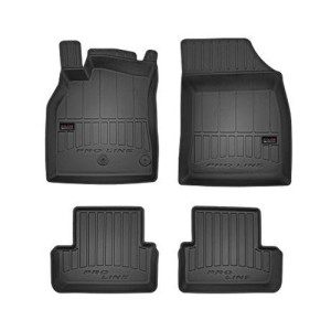 Covorase auto Renault Megane Negru , Covorase auto RENAULT Megane III Hatchback/Coupe 2009-2016 Frogum 3D - autogedal.ro