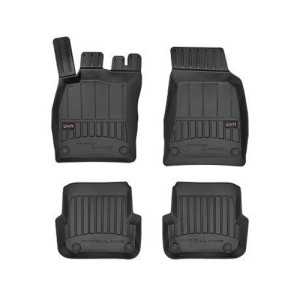 Covorase auto Audi A6 C8 2018-prezent Negru , Covorase auto AUDI A6 C8 2018-prezent Frogum 3D - autogedal.ro