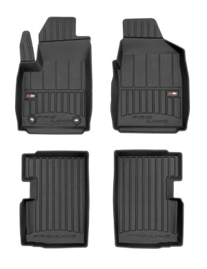 Covorase auto Ford Ka+ Negru , Covorase auto FORD Ka 2008-2016 Frogum 3D - autogedal.ro