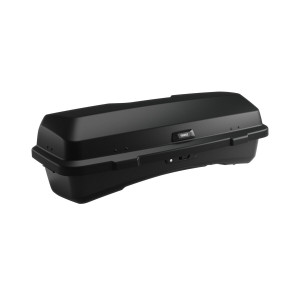 Cutii portbagaj auto Thule 100-150 Thule , Cutie portbagaj Thule Santu cu fixare pe suporturi de bicicleta cu prindere pe carligul de remorcare - autogedal.ro