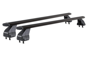 Bare transversale auto Volkswagen T6 Transporter, model 2015+ , Bare transversale Menabo Omega Plus Black pentru Volkswagen T6 Transporter, model 2015+ - autogedal.ro