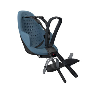Transport copii Albastru , Scaun pentru copii, cu montare pe bicicleta in fata - Thule Yepp 2 Mini Front mounted, Aegean Blue - autogedal.ro