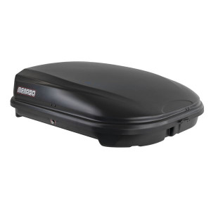 Cutii Portbagaj Negru mat , Cutie portbagaj Menabo Quasar Dark 320, 128x90x38cm - autogedal.ro