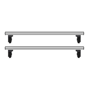 Bare transversale auto Nissan Aluminiu , Bare transversale Nissan Primastar (X82), model 2001-2014, L1,L2 - H2, aluminiu, Menabo Professional - autogedal.ro