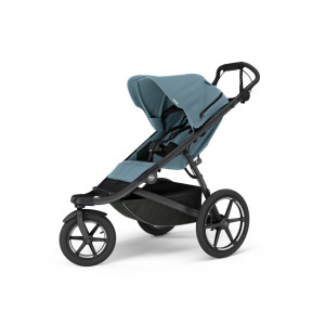 Transport copii - Carucioare, Carucior Thule Urban Glide 3 all-terrain cu catarama hamului magnetica, Mid Blue - autogedal.ro