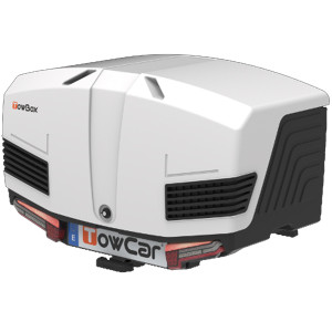 Cutii Portbagaj Aragon , Cutie portbagaj cu Prindere pe Carligul de Remorcare Towbox V3 Arctic Alb - autogedal.ro