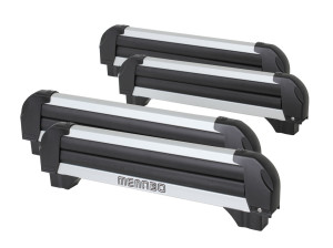 Suporturi ski-uri Menabo , Suport ski/snowboard Menabo Iceberg Double pe bare transversale, 8 perechi ski / 4 snowboard - autogedal.ro