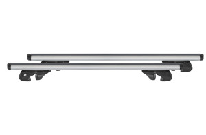 Bare transversale auto Audi Pe bare longitudinale , Bare transversale Menabo Fender Silver pentru Audi A4 (B7/8E/8H) Avant 2004-2007 - autogedal.ro