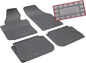 Covorase auto Volkswagen Negru , Covorase auto VW Caddy 2004-2020 5 locuri Rigum - autogedal.ro