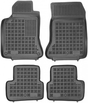 Covorase auto Mercedes A-Class Negru , Covorase auto MERCEDES A-Class W177 2018-prezent Rezaw Plast - autogedal.ro
