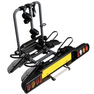 Suporturi biciclete - Pe Carligul De Remorcare 2 , Suport 2 biciclete Peruzzo Pure Instinct 708W compatibil cu biciclete electrice cu prindere pe carligul de remorcare, Anthracite Grey - autogedal.ro
