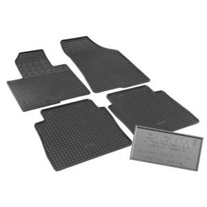 Covorase auto Hyundai Santa Fe Negru , Covorase auto HYUNDAI Santa Fe II 2010-2012 Rigum - autogedal.ro