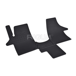Covorase auto Volkswagen Negru , Covorase auto VW Transporter/Caravelle/Multivan T5/T6 2003-prezent Rigum - autogedal.ro