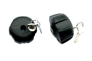 Suporturi biciclete - Accesorii Suporturi Biciclete, Set sistem antifurt suport biciclete Peruzzo 365/2 - autogedal.ro