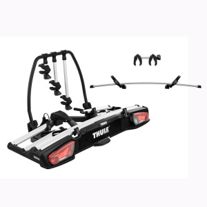 Suporturi biciclete 4 , Suport pentru 3/4 biciclete cu prindere pe carligul de remorcare Thule VeloSpace 939 XT3 - autogedal.ro