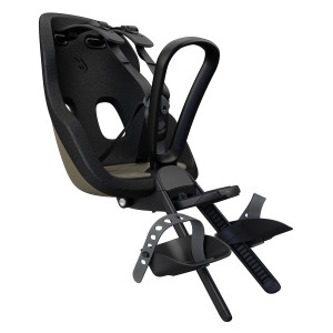 Transport copii Kaki , Scaun pentru copii, cu montare pe bicicleta in fata - Thule Yepp Nexxt 2 Mini Front mounted, Deep Khaki - autogedal.ro