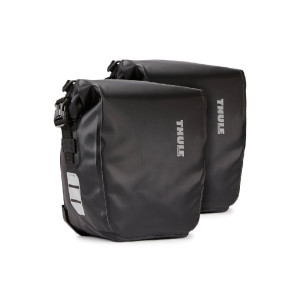 Genti, Rucsacuri, Huse - Genti de transport pentru biciclete (accesorii), Genti pentru bicicleta, Thule, Shield Pannier, 13L, Negru - autogedal.ro