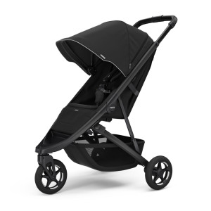 Transport copii Black , Carucior Thule Spring 2, Black - autogedal.ro