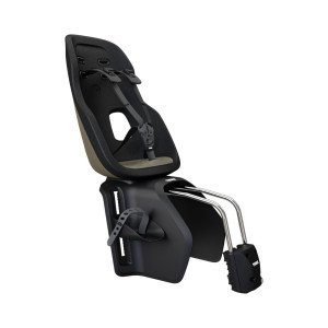 Transport copii Kaki , Scaun pentru copii, cu montare pe bicicleta in spate - Thule Yepp 2 Maxi Frame mounted, Deep Khaki - autogedal.ro