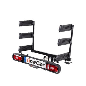 Suporturi ski-uri - Pe carligul de remorcare, Suport ski&snowboard TowCar Aneto 6, prindere pe carlig de remorcare, 6 perechi ski-uri / 6 snowboard-uri - autogedal.ro