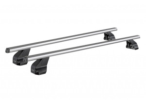 Bare transversale auto Hyundai Pe caroserie , Bare transversale Menabo Omega Aluminiu pentru Hyundai Accent IV (RB) Hatchback, 5 usi, model 2011-2018 - autogedal.ro