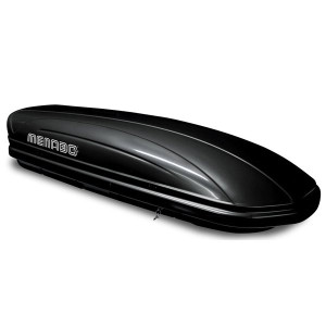 Cutii Portbagaj Menabo , Cutie portbagaj Menabo Mania 460 DUO ABS Black, 195x79x36cm - autogedal.ro