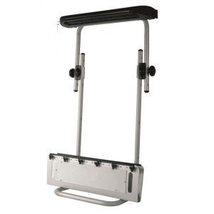 Suporturi ski-uri - Pe roata de rezerva, Suport ski Peruzzo Stelvio 376/A 4X4 Alu, prindere pe roata de rezerva, pentru 5 perechi de ski-uri - autogedal.ro