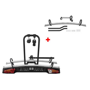 Suporturi Biciclete 3 , Suport biciclete Menabo Merak Rapid Plus pentru 3 biciclete cu prindere pe carligul de remorcare - autogedal.ro