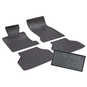 Covorase auto BMW Seria 5 Negru , Covorase auto BMW Seria 5 E60/E61 2003-2010 Rigum - autogedal.ro