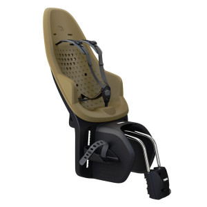 Transport copii, Scaun pentru copii, cu montare pe bicicleta in spate - Thule Yepp 2 Maxi Frame mount, Nutria Green - autogedal.ro