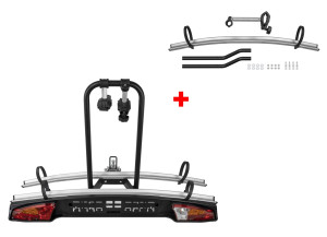 Suporturi biciclete - Pe Carligul De Remorcare 3 , Suport biciclete Menabo Merak Tilting Plus pentru 3 biciclete cu prindere pe carligul de remorcare - autogedal.ro