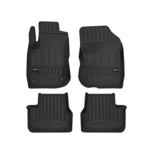 Covorase auto Peugeot 208 Negru , Covorase auto PEUGEOT 208 2012-2019 Frogum 3D - autogedal.ro
