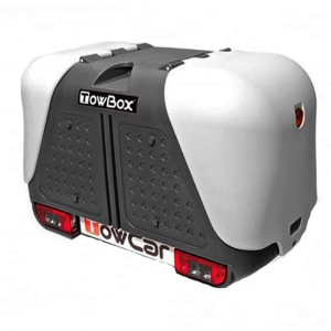 Cutii Portbagaj Aragon , Cutie portbagaj transport diverse bagaje Towbox V2 Gri - autogedal.ro