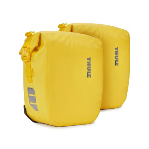 Genti, Rucsacuri, Huse - Genti de transport pentru biciclete (accesorii), Genti pentru bicicleta, Thule, Shield Pannier, 13L, Galben - autogedal.ro